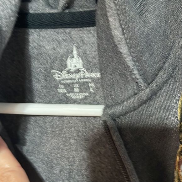 Unisex Gray Sleeveless Disneyland  Hoodie Medium - Picture 12 of 14